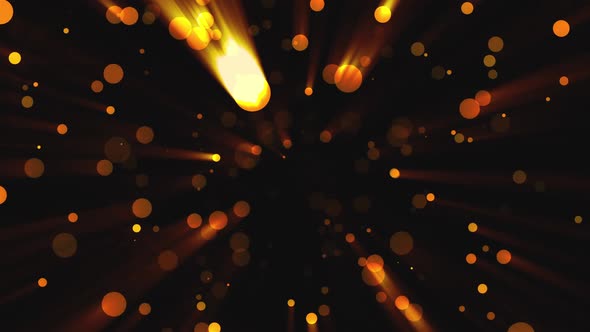 golden particles after effects free download