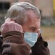 Close Up Portrait Elderly Man Puts a Medical Mask on His Face - VideoHive Item for Sale