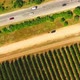 Decrease To a Dirt Road Near the Highway - VideoHive Item for Sale