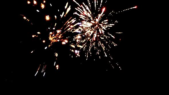 Fireworks Festive at Night