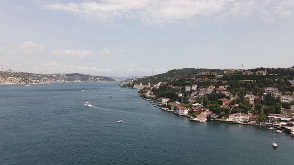 Istanbul Bosphorus Landscape