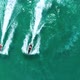 Aerial: View From Above. Two Water Bikes Jet Ski Floats on the Sea. - VideoHive Item for Sale
