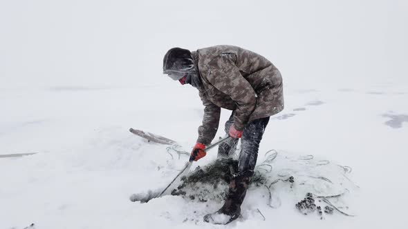 Ice Fisherman