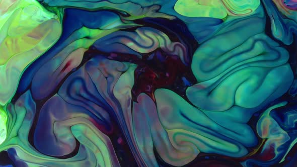 Abstract Colorful Sacral Liquid Waves Texture 909 alt