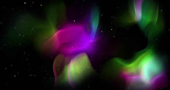 Abstract colorful animation. Multicolor liquid background.