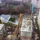 Crane Tower Working View From the Quadcopter - VideoHive Item for Sale