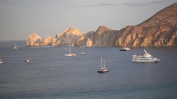 The peninsula near El Arco de Cabo in Cabo San Lucas, Mexico.