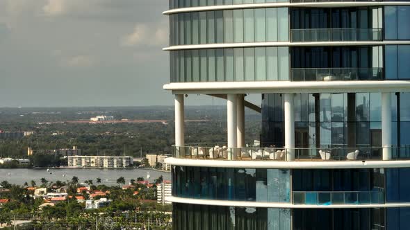 Hero Parallax video The Ritz Carlton Sunny Isles Beach balcony with furniture