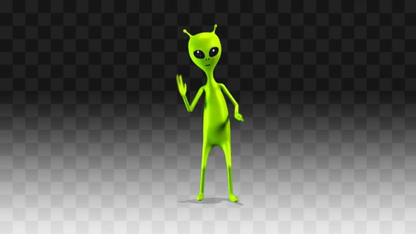 Alien Funny Dancing