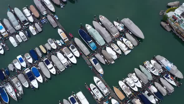 Hong Kong yacht club in Sai Kung