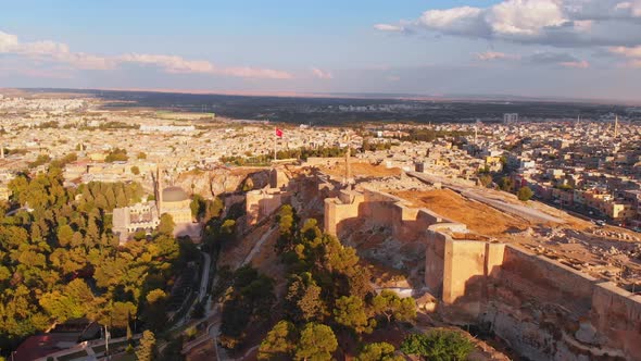 Aerial View Sanliurfa Castle