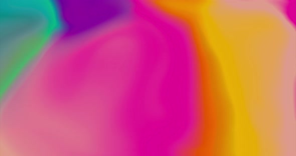 Abstract twisted holographic animation.Abstract multicolor liquid gradient background animation.