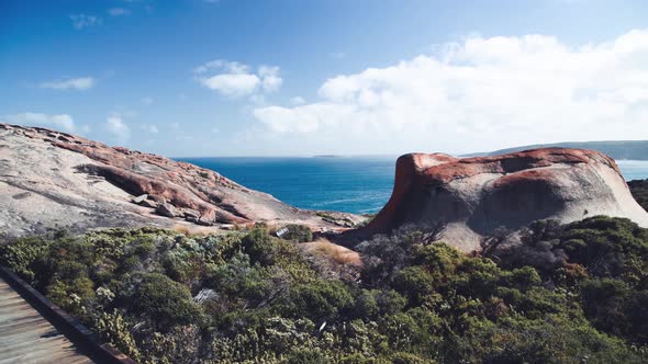 Remarkable Rocks in the Flinders Chase National Park Kangaroo Island Australia