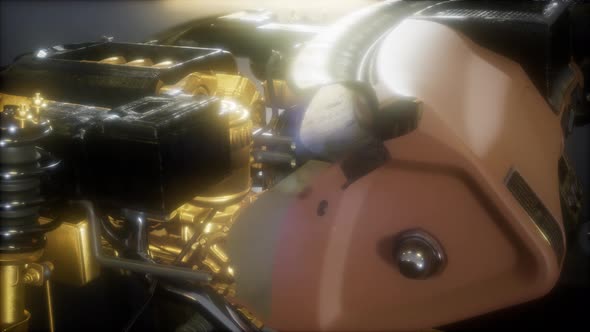 Detailed Car Engine and Other Parts alt