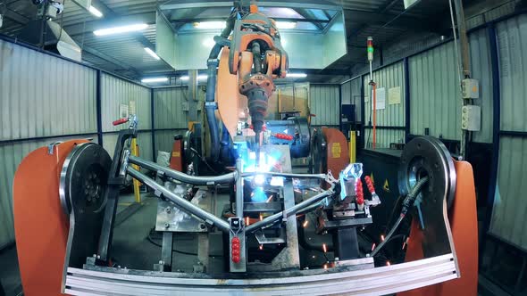 Automated Bike Frame Welding Process