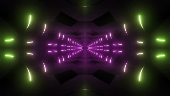 4k Colored Arc Neon Shapes Tunnels Pack