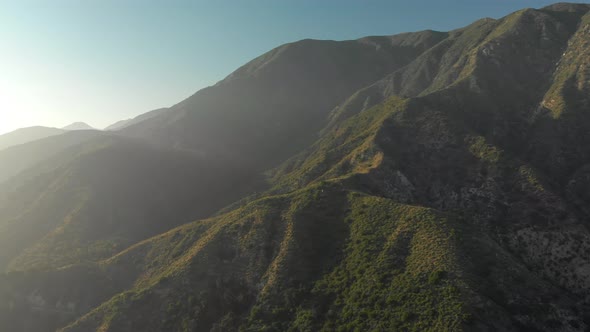 Aerial Establishing Shot of Echo Mountain