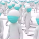 Pandemic, Crowd of People Walking in Protective Medical Masks - VideoHive Item for Sale