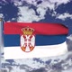 Serbia Flag Waving 4k - VideoHive Item for Sale