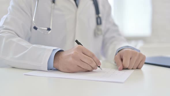 Doctor Writing Prescription