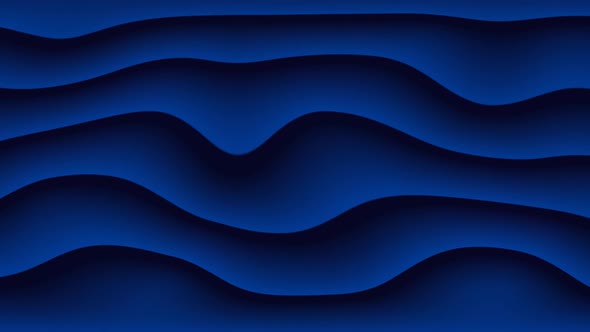 dark blue Smooth Liquid Waves