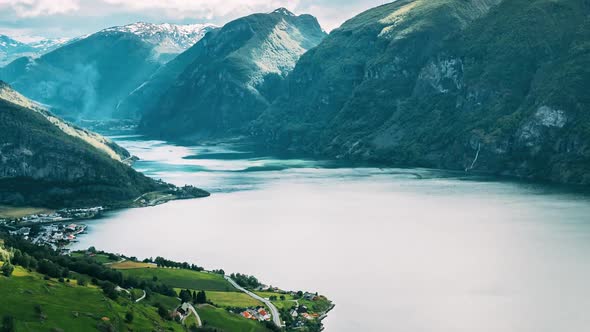 Sogn And Fjordane Fjord Norway