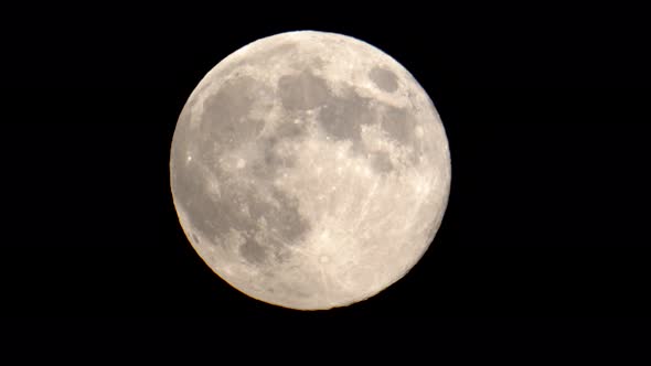 the moon taken with a 1000x lens