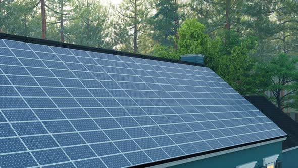Solar Panels on Roof 