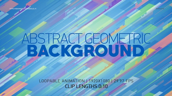 Abstract Geometric Background