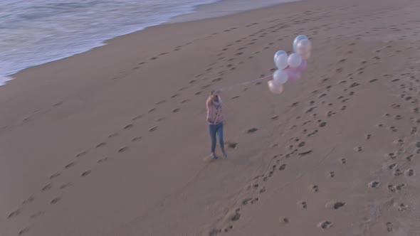 Girl With Balloons