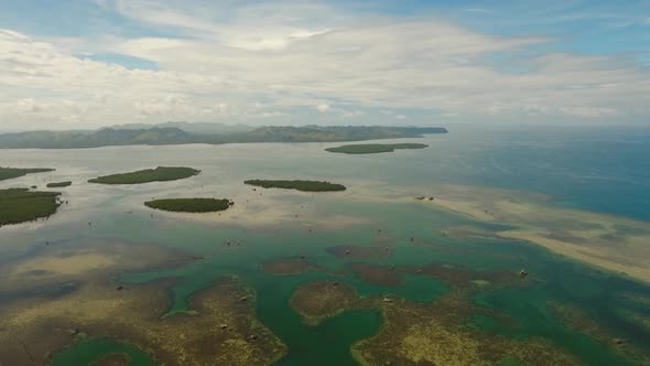 Seascape with Lagoons and Islands