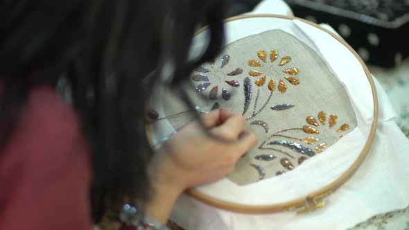 handicraft embroidery