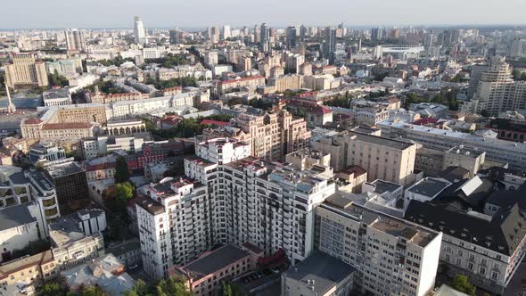 Kyiv - Aerial View of the Capital of Ukraine. Kiev