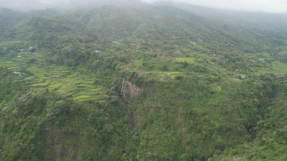 Rice Terraces in the Mountains