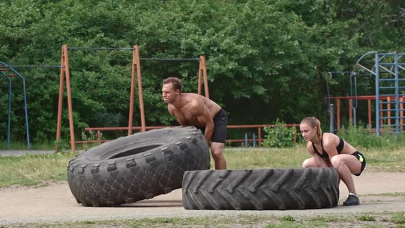 Exercise with Tire