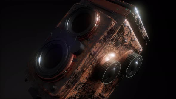 Vintage Movie Camera alt