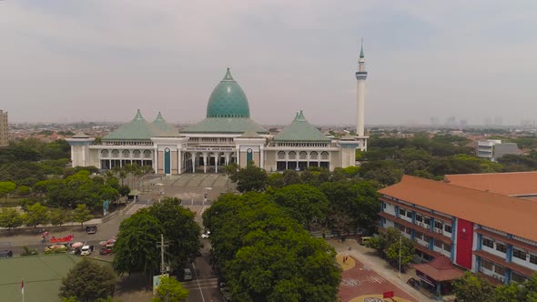 Mosque Al Akbar in Surabaya Indonesia