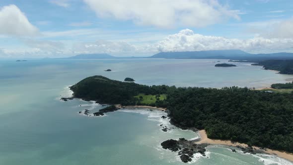 Prawn Fish Farm Aerial