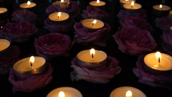 Roses and Candles