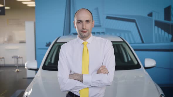 Portrait of a Successful New Car Salesman