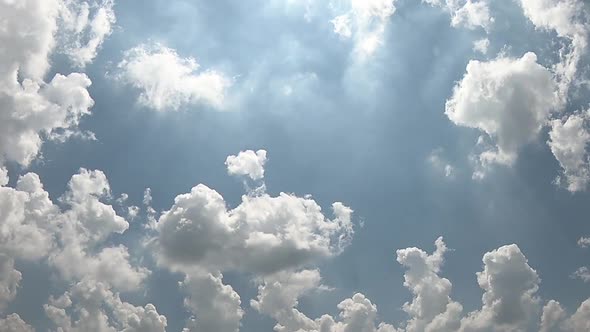 Timelapse of Blue Sky