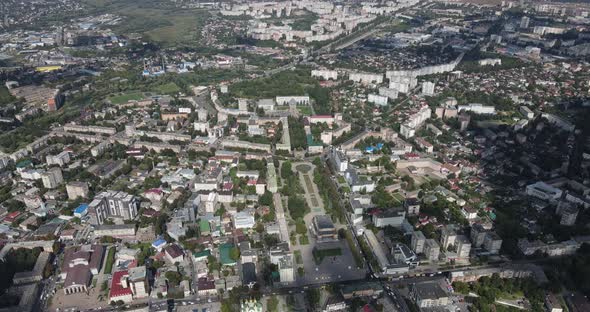 Residential Area And Its Infrastructure From A Bird's Eye View