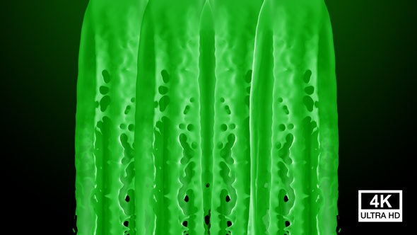 Green Paint Splash Curtain alt