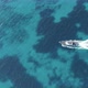 Speed boat cruising in blue Aegean sea, Greece, Cyclades. - VideoHive Item for Sale
