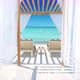 Romantic pergola on a paradise beach with azure water. Exclusive sunny holidays on the island. - VideoHive Item for Sale