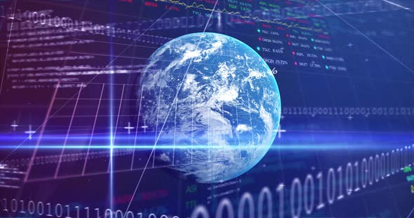 Animation of global business 4k alt