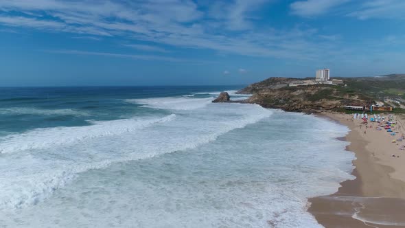 Waves on Beach