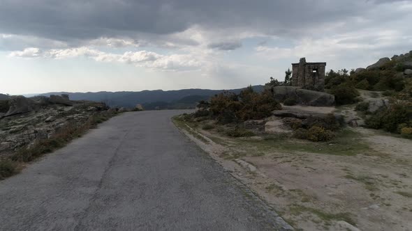 Road with Clouds