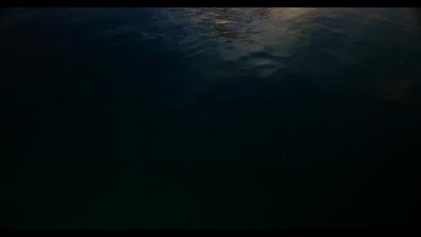 Aerial panorama of perfect tourist beach journey by shallow ocean with clean sandy background of a d