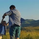 Father Playing With His Little Son In The Mountains - VideoHive Item for Sale